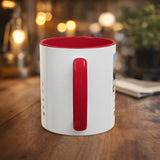 Personalized Photo Printed Ceramic Inner Color Coffee Mug – Custom Music Player Design Gift Mug - Printox