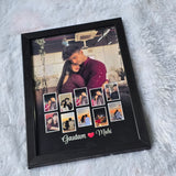 Custom Couple Memory Photo Frame – Personalized Collage Wall Frame - Printox