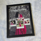 Happy Birthday Collage Photo Frame | Personalized Gift Frame