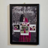 Happy Birthday Collage Photo Frame | Personalized Gift Frame - Printox
