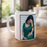 Elegant Traditional Portrait Ceramic Mug – Ultra-Realistic Glossy Photo Print - Printox