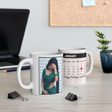 Elegant Traditional Portrait Ceramic Mug – Ultra-Realistic Glossy Photo Print - Printox