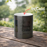 Personalized Birthday Photo Magic Mug | Heat Sensitive Color Changing Ceramic Coffee & Tea Mug - Printox