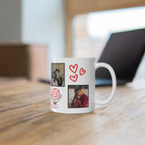 Love Calendar Personalized Photo Mug – Premium Ceramic Photo Printed Gift Mug for Special Dates - Printox