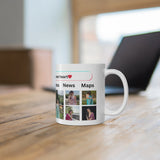 Personalized Google-Style Photo Collage Ceramic Mug – Premium Printed Photo Coffee Mug for Gifting - Printox