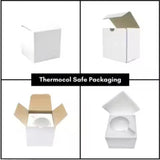 Personalized Heart Photo Ceramic Mug – Custom Printed Inner Color Coffee Cup Gift Mug - Printox