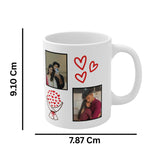Love Calendar Personalized Photo Mug – Premium Ceramic Photo Printed Gift Mug for Special Dates - Printox