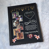 Personalized Anniversary Collage Photo Frame Wall Gift Frame - Printox
