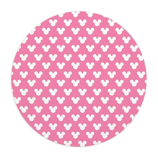 Cute Disney Inspired Mousepad – with White Mickey Ears