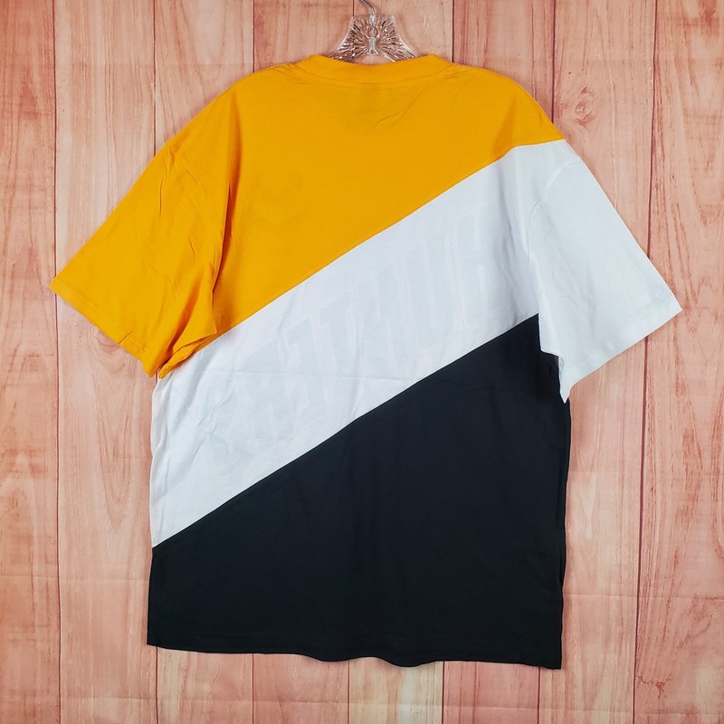 Mitchell & Ness Mens T-Shirt Large Multi Colorblock Short Sleeve Chengdu Hunters gallery