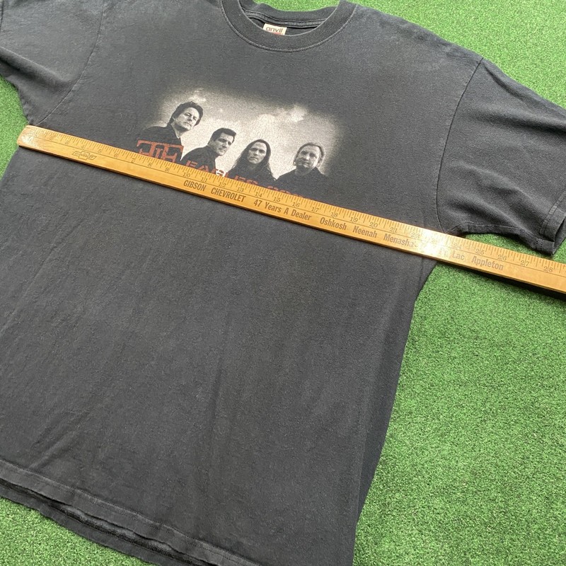 Vintage The Eagles Shirt Mens XL Black Y2K Farewell Tour Band Concert Tee 2003 gallery