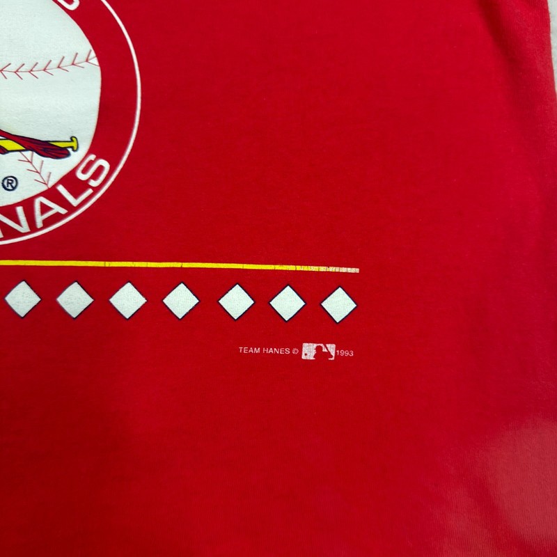 Vintage St. Louis Cardinals Shirt Mens S Graphic Single Stitch Sportswear 90s gallery