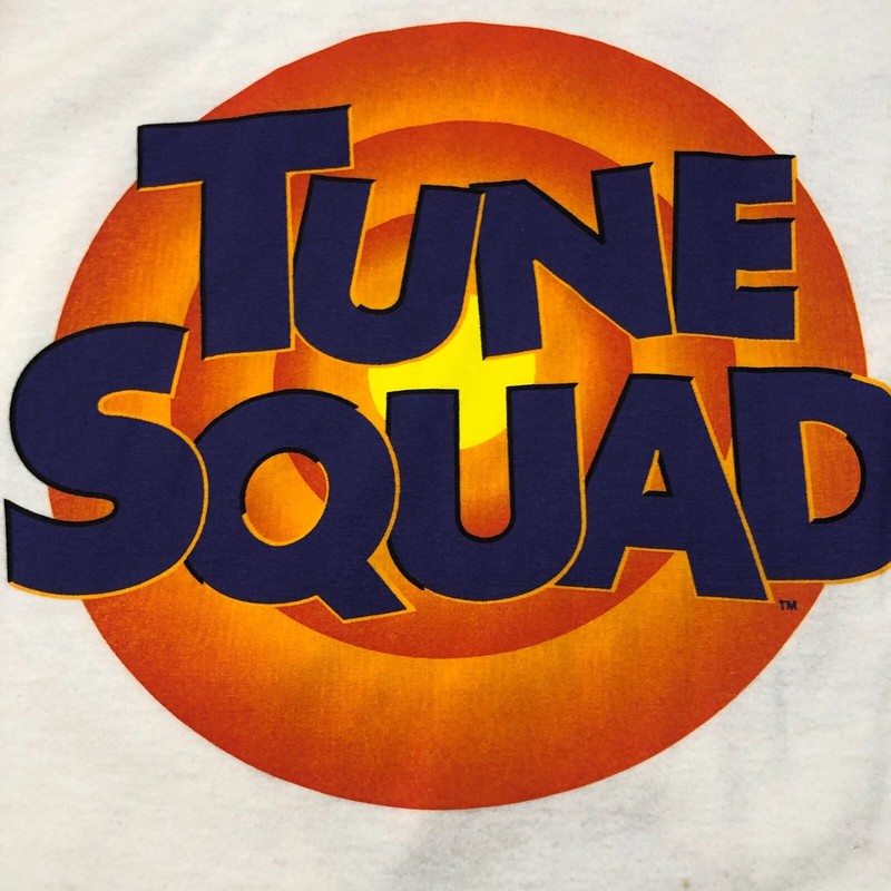 Space Jam Tank Top XL Bugs White Ringer Graphic Print Sleeveless Tune Squad gallery