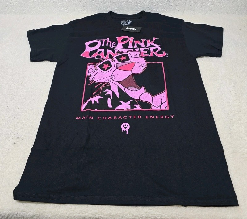 The Pink Panther Main Character Energy T-Shirt Men’s Size Large (MM)