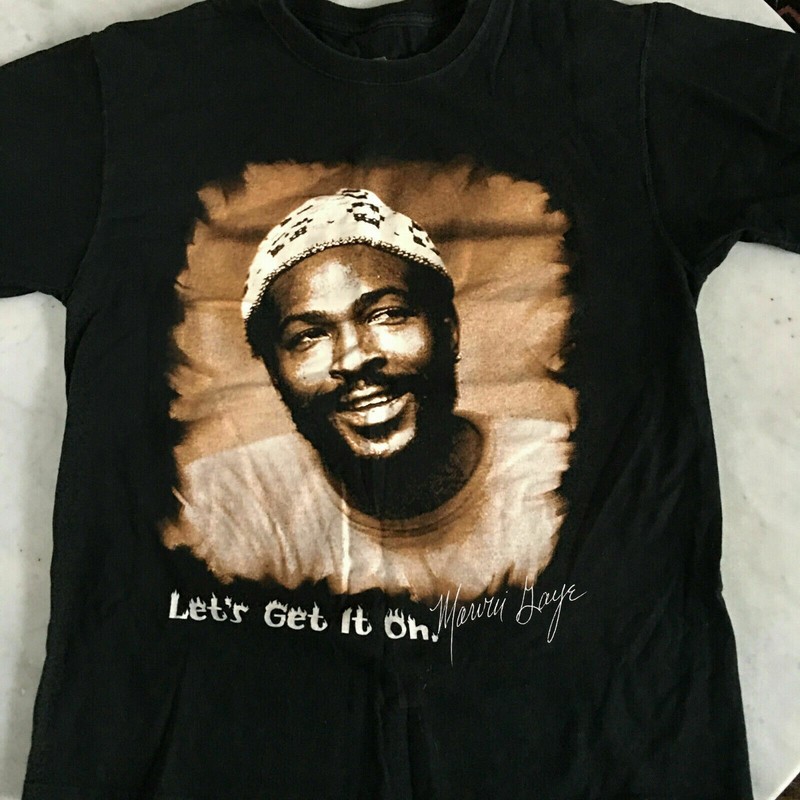 Let’s Get It On Marvin Gaye Shirt Classic Brown Men Unisex S-234XL