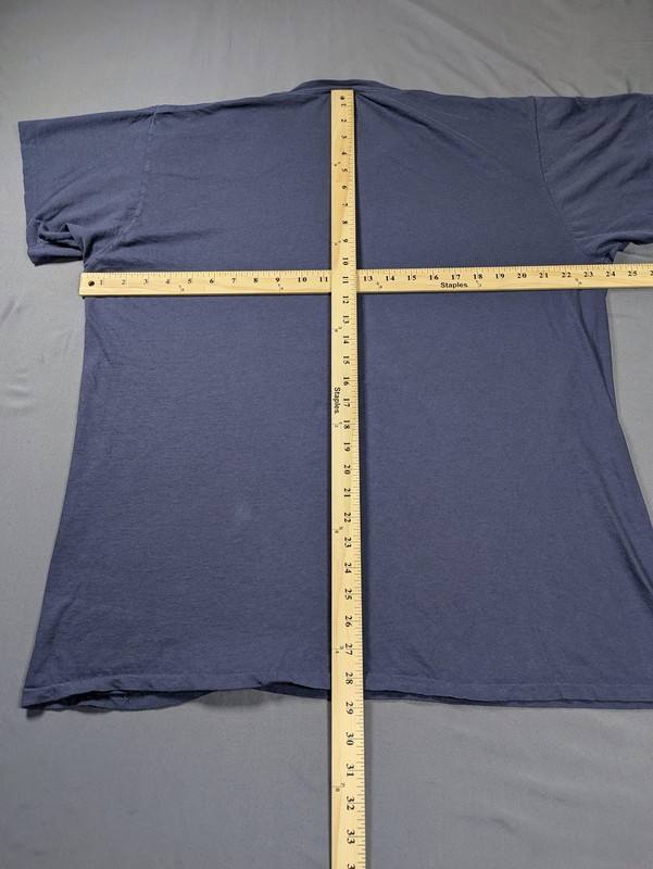 Vintage Polo Jeans Shirt Mens XL Blue Ralph Lauren Single Stitch Tagless NYC gallery