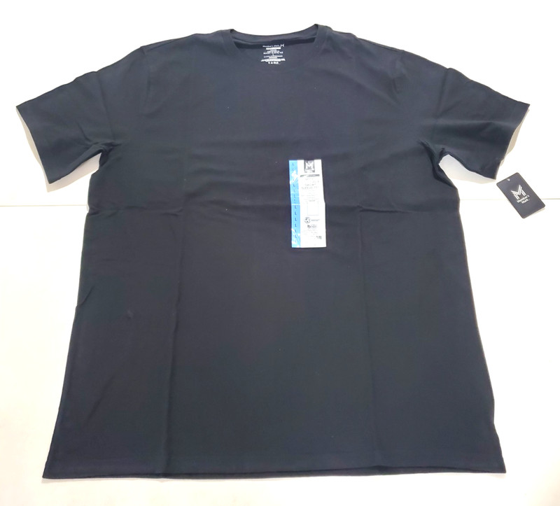 Member’s Mark Men’s Essential Crew Neck Short Sleeve Tee Large Black