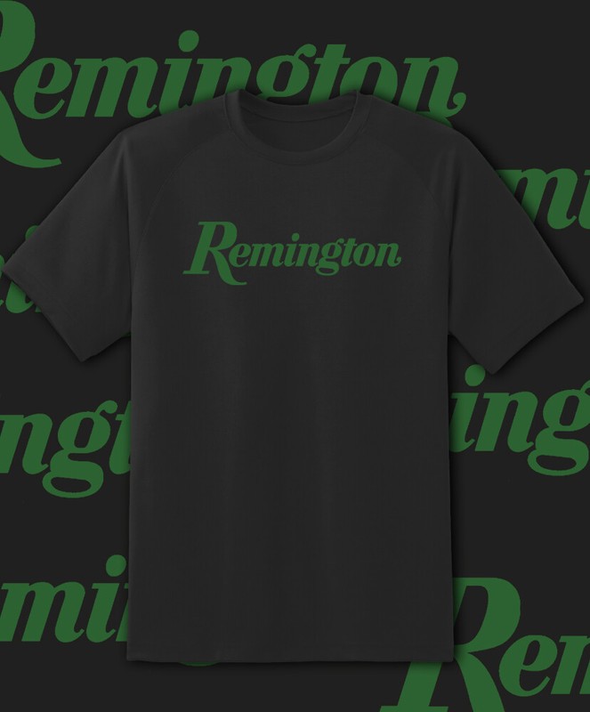 Remington Firearms Green Logo shirt 6 Sizes Youth Med- Adult 6XL! Fast Ship!