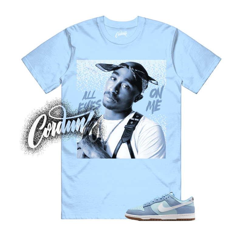 Dunk Psychic Glacier Blue White T Shirt Match TP