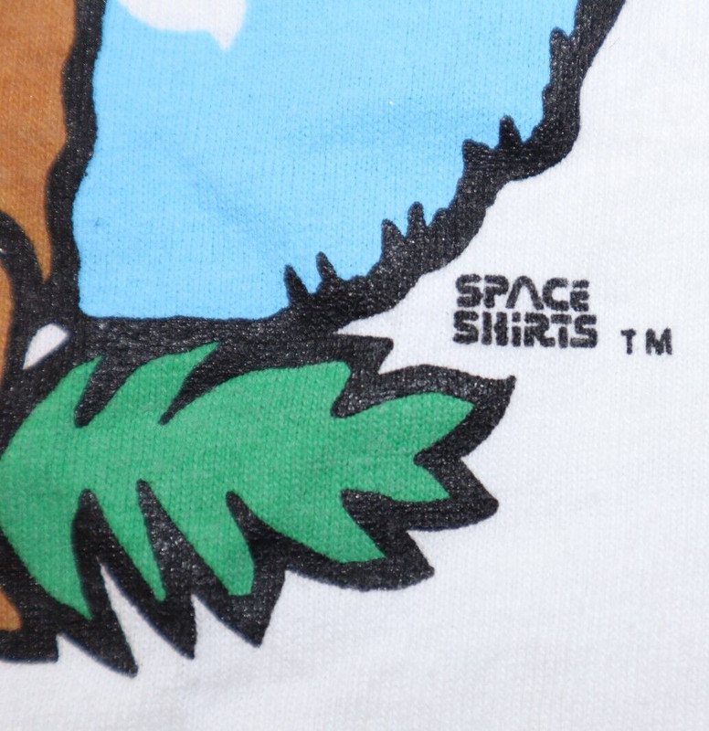 Apollo 11 1969-1994 Single Stitch Rare 25th Anniversary T Shirt Size L White gallery