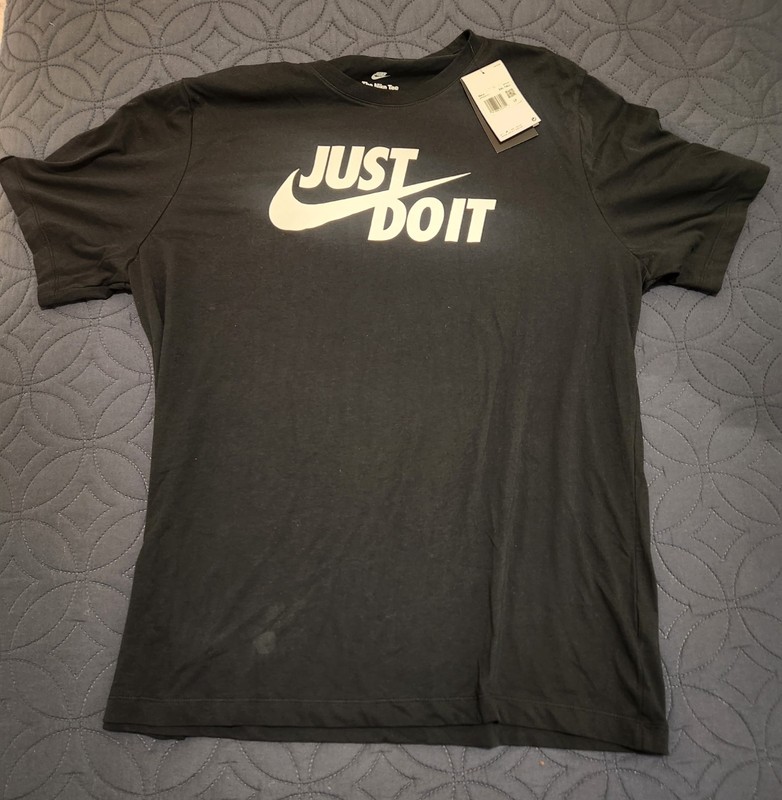 Nike Men's Sportswear JDI T-Shirt, Black, XX-Large Tall gallery