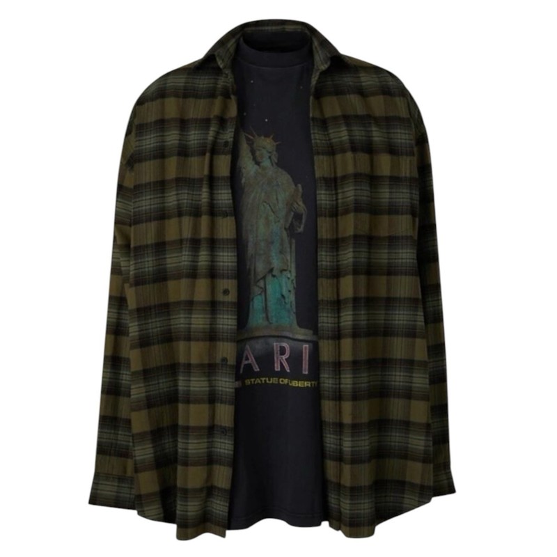 Balenciaga Statue of Liberty Shirt Size Large 100% Authentic Made USA Rare 1 NWT