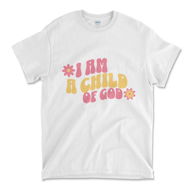 Custom T-Shirt Child Of God/ Unisex Soft Style T-Shirts, Gildan Heavy - Cotton gallery