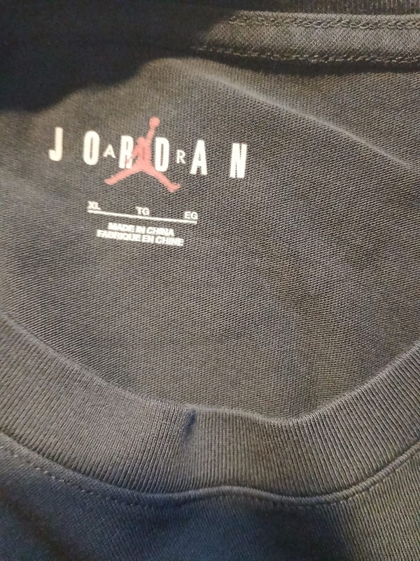 Air Jordan Flight Heritage 85 Shirt Men XL Black Jumpman Logo DM1444-010 N104 gallery