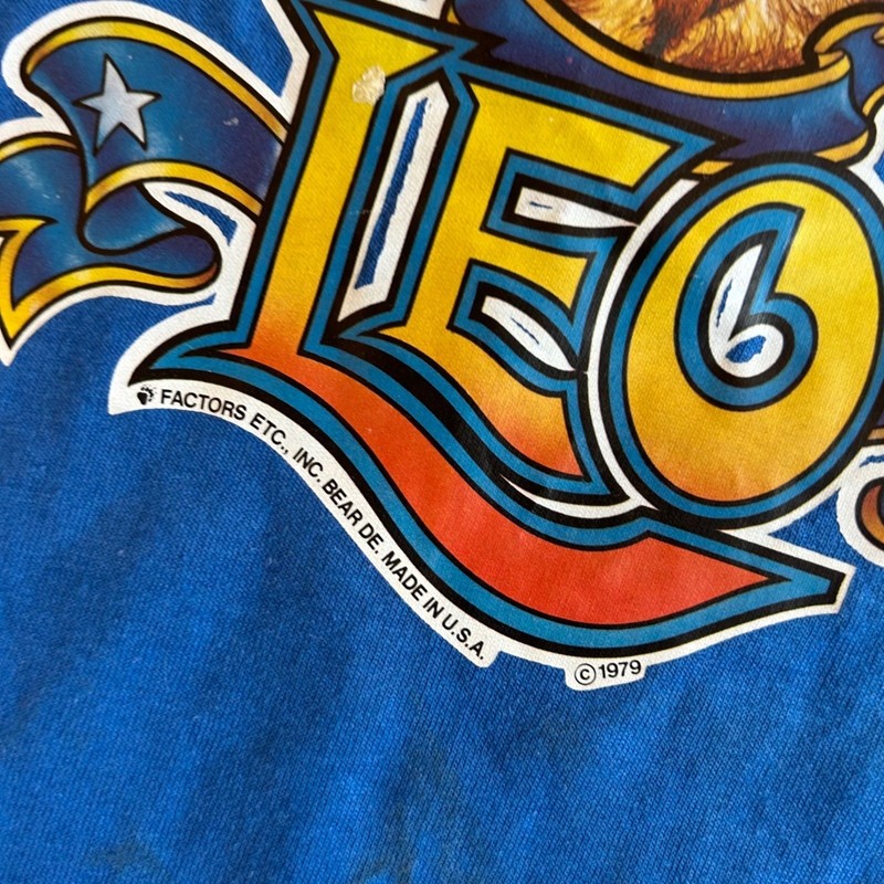 Vintage 1979 Hanes Heavyweight 50/50 Leo The Lion T-Shirt Adult XL gallery