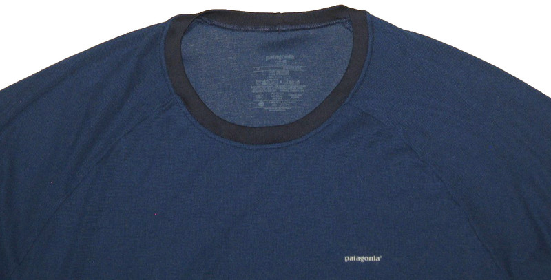Men's PATAGONIA Blue Performance Breathable Quick-Dry Casual Athletic T-Shirt XL gallery