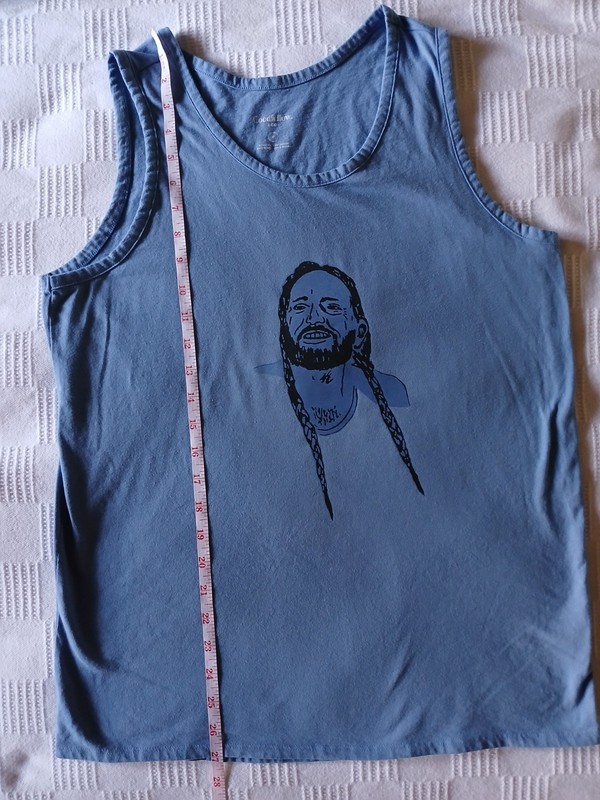 RARE LIMITED Willie Nelson Tank Top ONLY 10 MADE! Unisex Medium Outlaw Country gallery