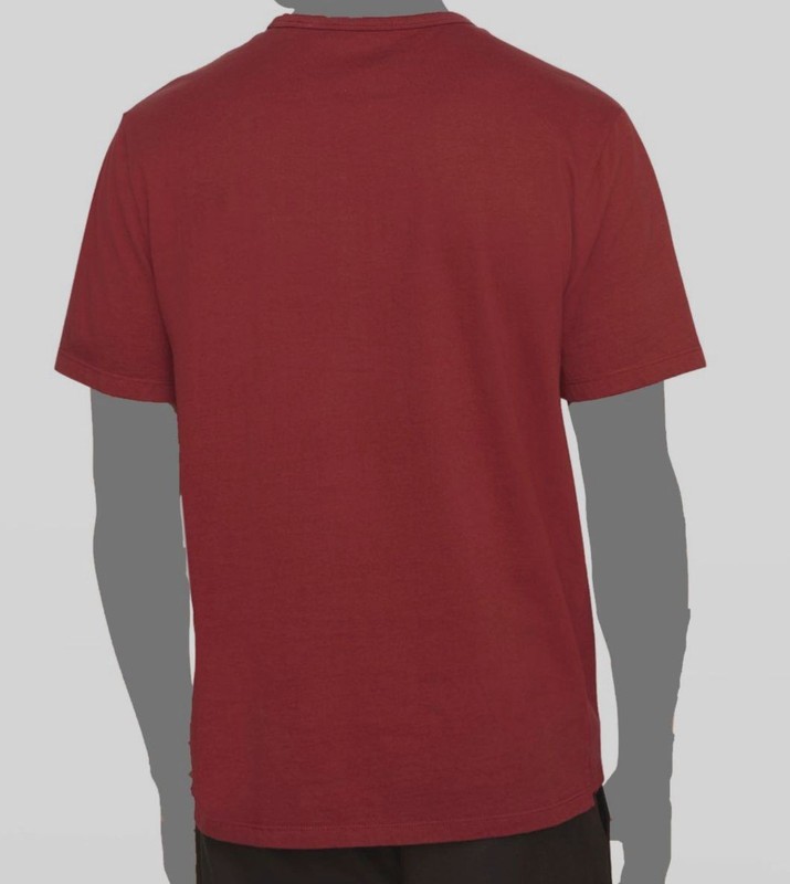 $80 Vince Men's Red Solid Garment Dye Short Sleeve Cotton Crew T-Shirt Size XL gallery