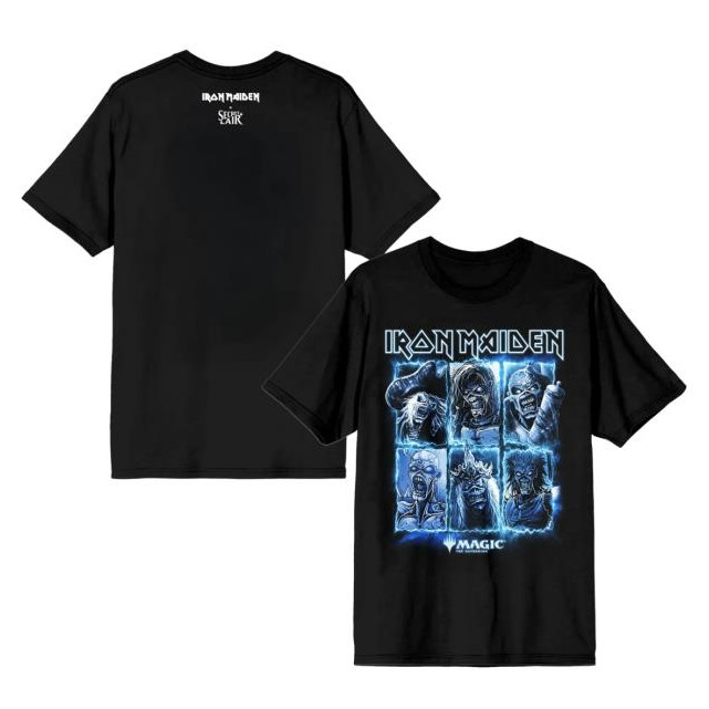 1Iron Maiden X Secret Lair Eddie Unchained Magic The Gathering T-Shirt