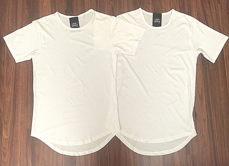 LUCKY BASTARDS CONTEMPORARY LONG MODERN T SHIRT COMBO 2-PACK EXTENDED SCOOP gallery
