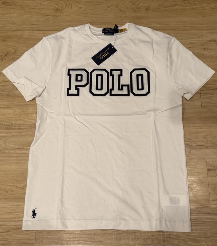 Polo Ralph Lauren Men’s Classic Fit Embossed Stitched Logo Pony T-Shirt S-XXL