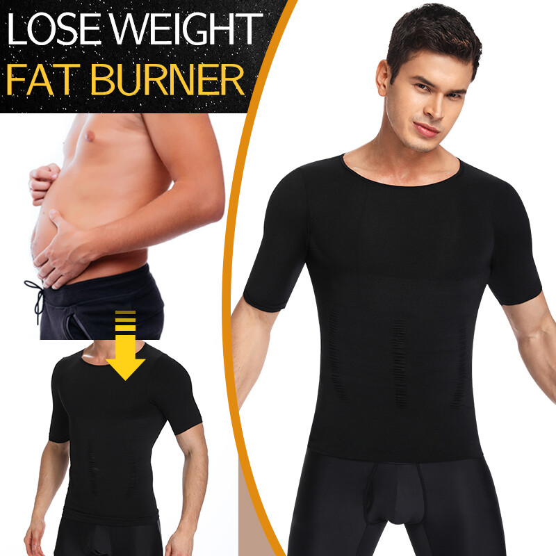 COMFREE Men Tee-shirts Tee shirts Slimming Shirts Shaper Abdomen T-Shirts Tops gallery