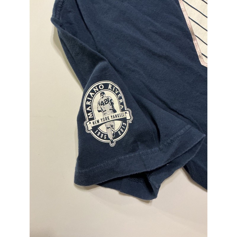 Nike Mens New York Yankees Mariano Rivera 42 Retirement T-Shirt Navy 2XL MLB gallery