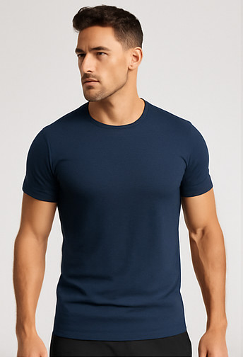 True Classic Men’s Crew Neck T-Shirts 6 Pack Combo Size M New No Tags gallery