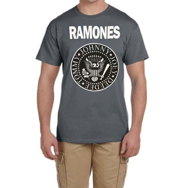 RAMONES PUNK ROCK Black T Shirt gallery