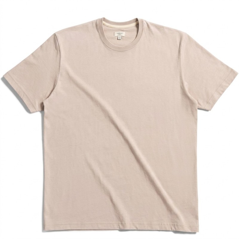 Tomorrow’s Laundry Men’s Essential Tee Mushroom Color Size XL Classic Fit New