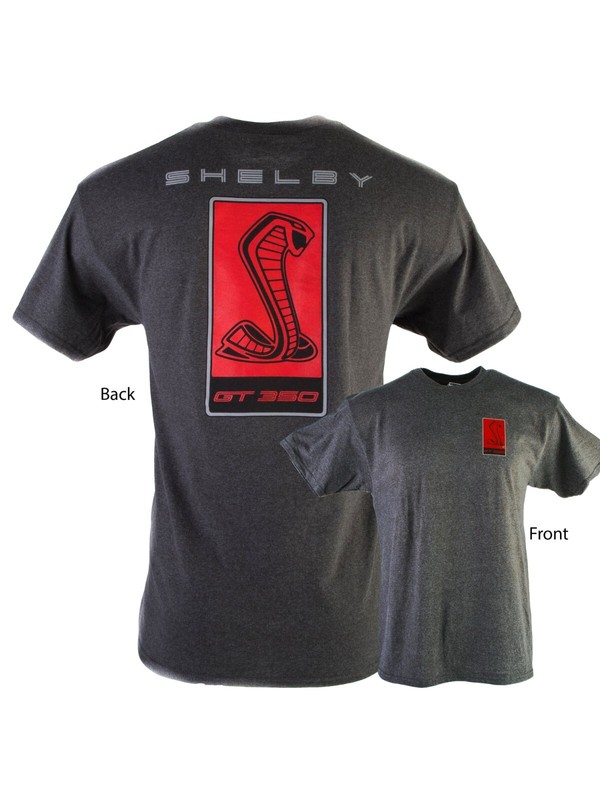 David Carey Officially Licensed Shelby Cobra Front/Back Print Tee, 3XL