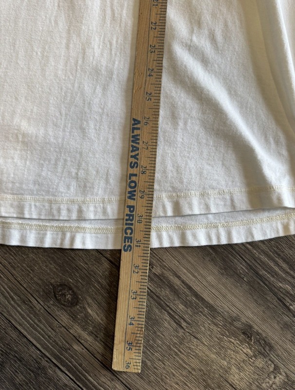 Vintage American Eagle Off-White Henley Men’s XL Y2K 90s gallery