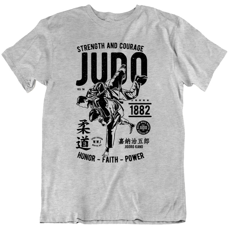 Judo Mixed Martial Arts Karate Jiu Jitsu MMA Fighting Sport T-Shirt Tee Gift New