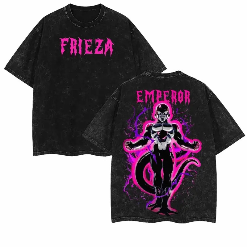 Frieza Dragon Ball Z Anime Graphic Tee Vintage Manga Streetwear T-Shirt
