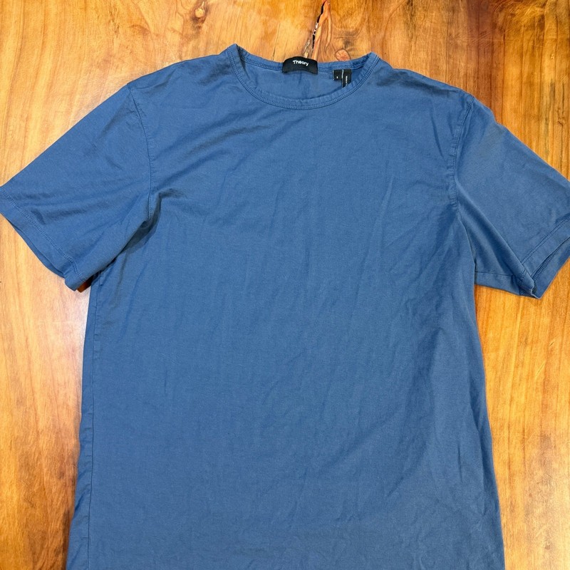 Theory T-shirt Small Cotton Crew neck Short Sleeve Cotton Designer Casual II27 gallery
