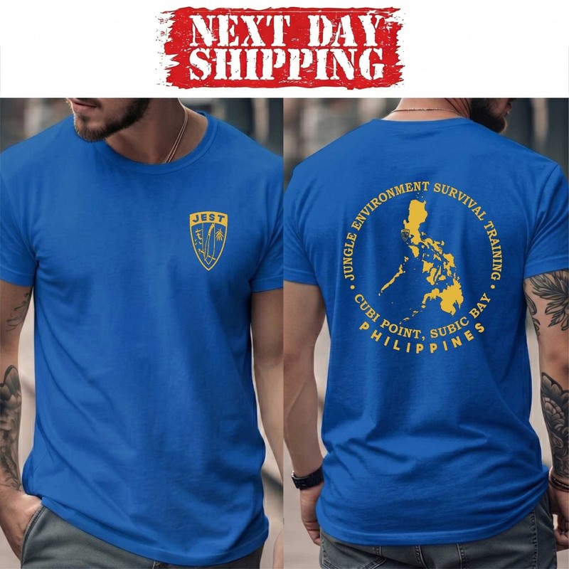 JEST School Jungle Environment Survival Training Subic Bay Philippines T Shirt gallery