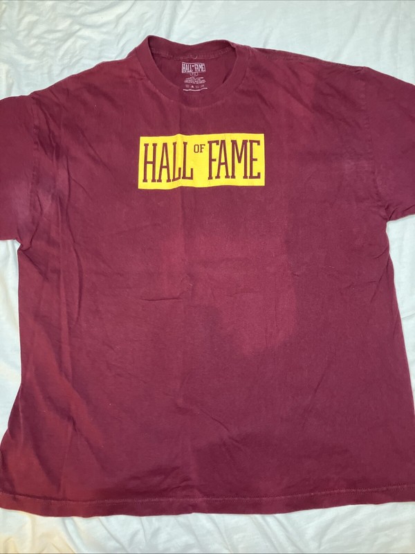 Hall Of Fame Double Sided “Your Name Here” #00 Short Sleeve T Size XXL