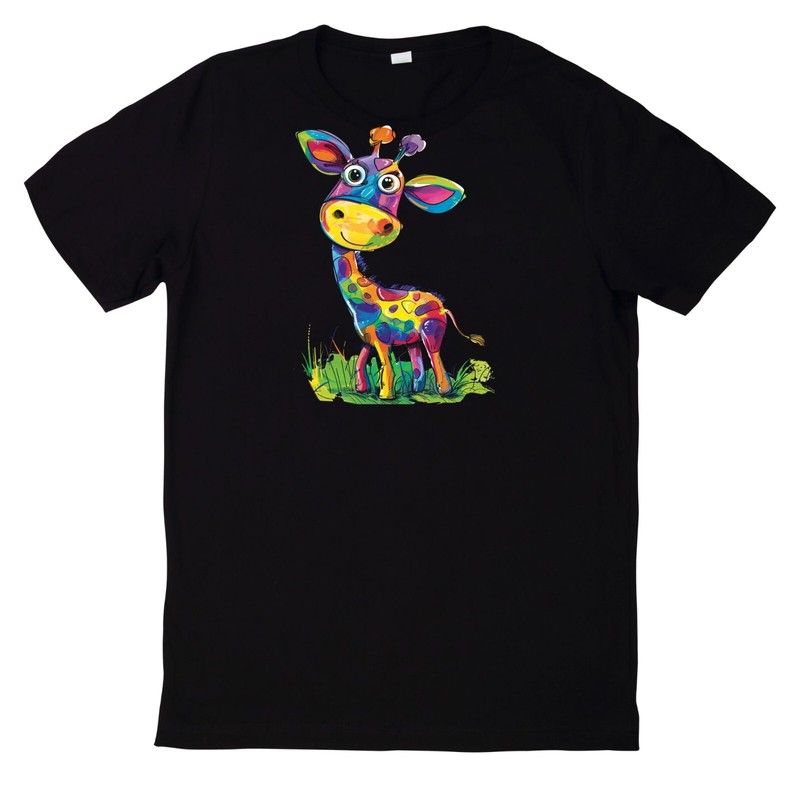 Colourful Animal LGBT Print Cotton T-Shirt