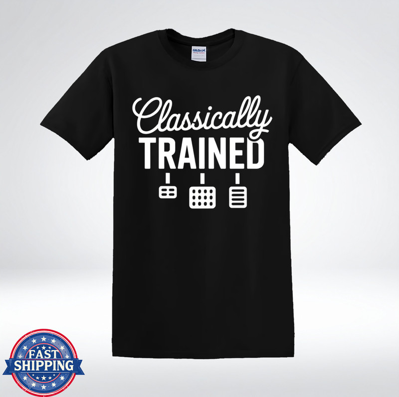 Classically Trained Math Logic Nerd Geek Funny Graphic T-Shirt
