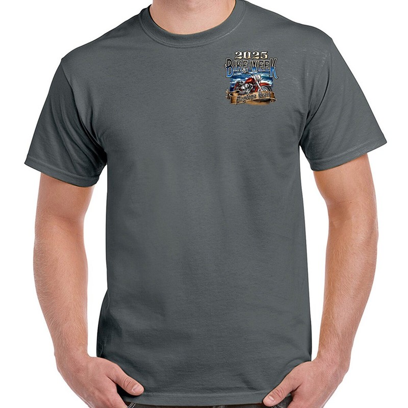 2025 Bike Week Daytona Beach Shipwrecked Pirate T-Shirt No Harley gallery
